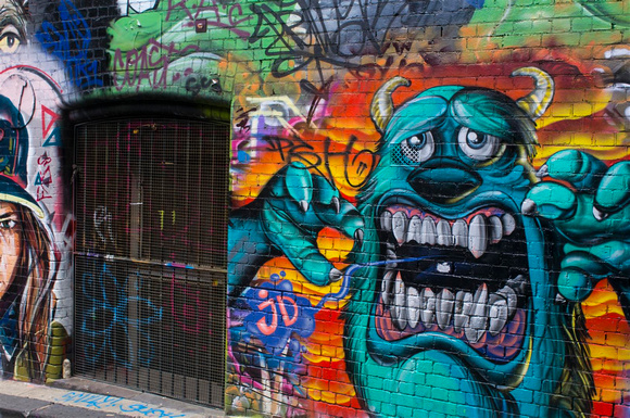 Graffiti in Melbourne 1